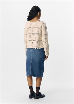 Jorella ls strik cardigan Sandshell Object